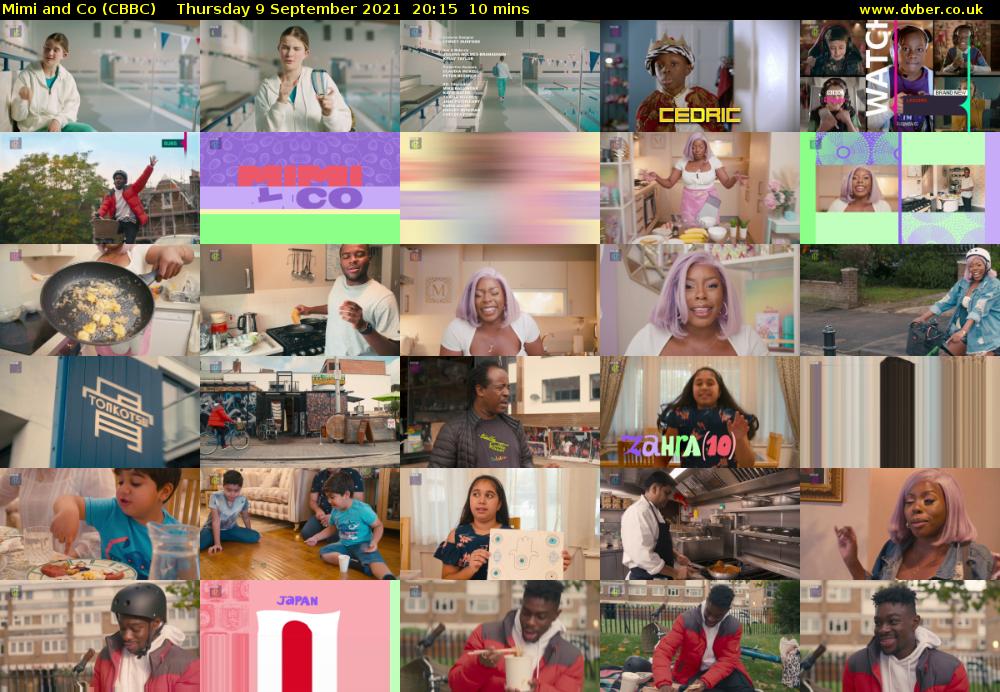 Mimi and Co (CBBC) Thursday 9 September 2021 20:15 - 20:25