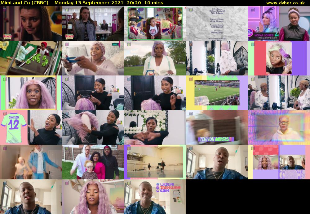 Mimi and Co (CBBC) Monday 13 September 2021 20:20 - 20:30