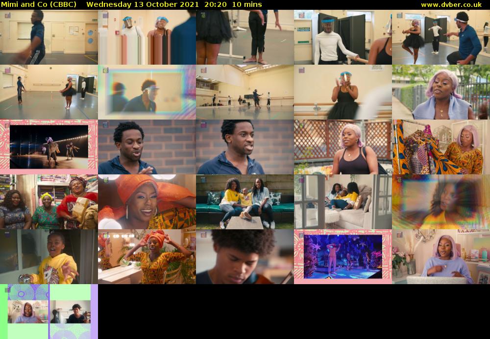 Mimi and Co (CBBC) Wednesday 13 October 2021 20:20 - 20:30