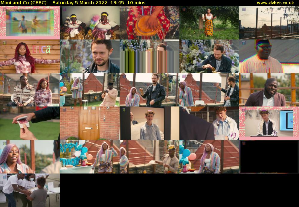 Mimi and Co (CBBC) Saturday 5 March 2022 13:45 - 13:55