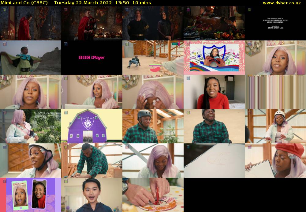 Mimi and Co (CBBC) Tuesday 22 March 2022 13:50 - 14:00