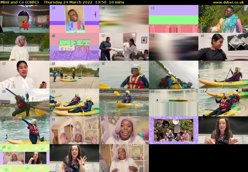 Mimi and Co (CBBC) Thursday 24 March 2022 13:50 - 14:00