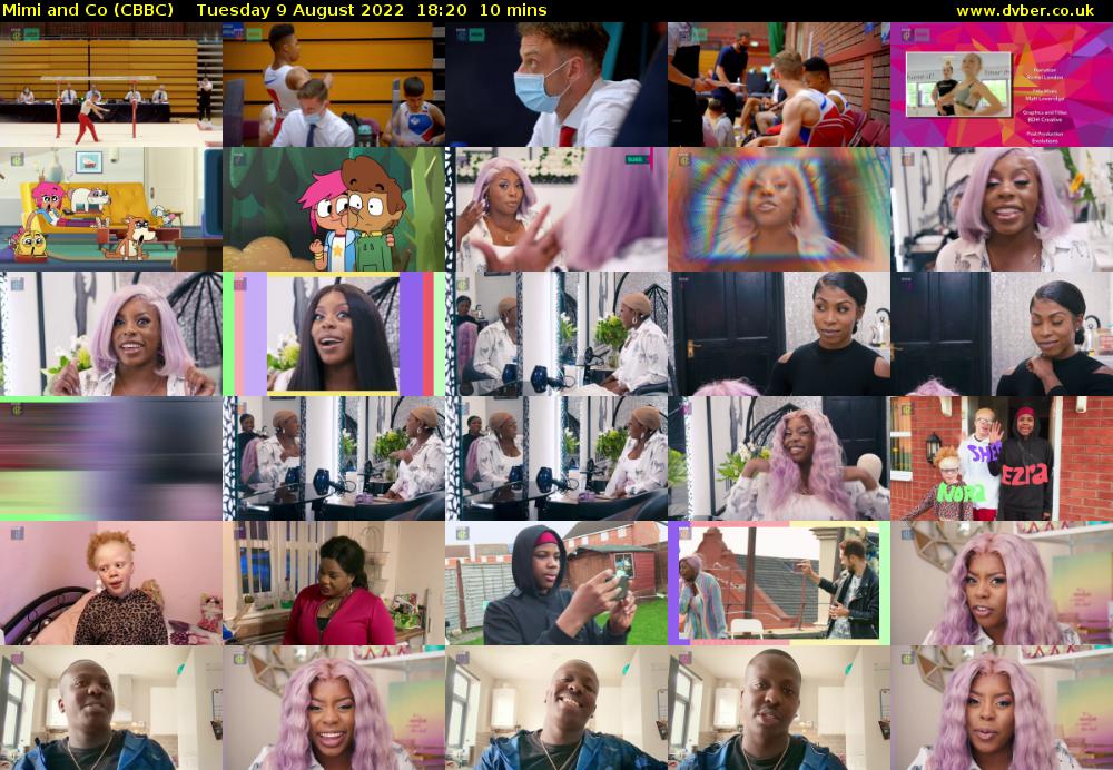 Mimi and Co (CBBC) Tuesday 9 August 2022 18:20 - 18:30