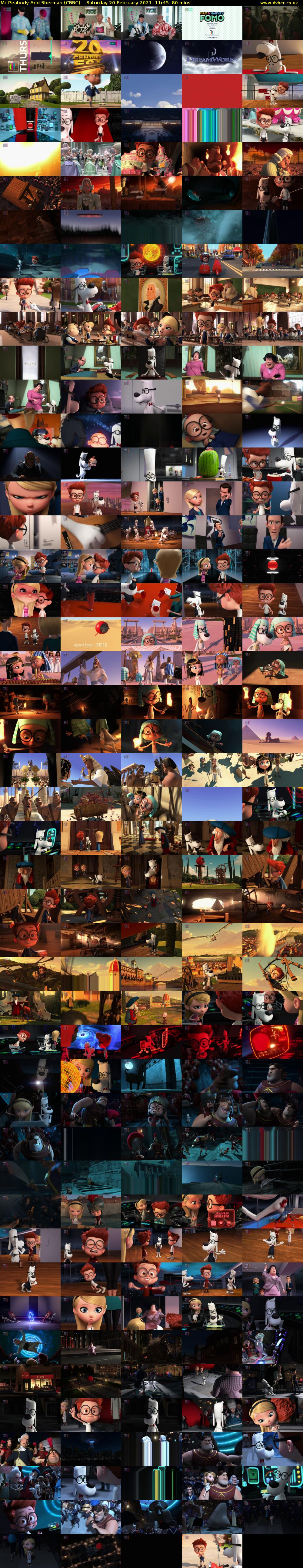 Mr Peabody And Sherman (CBBC) Saturday 20 February 2021 11:45 - 13:05