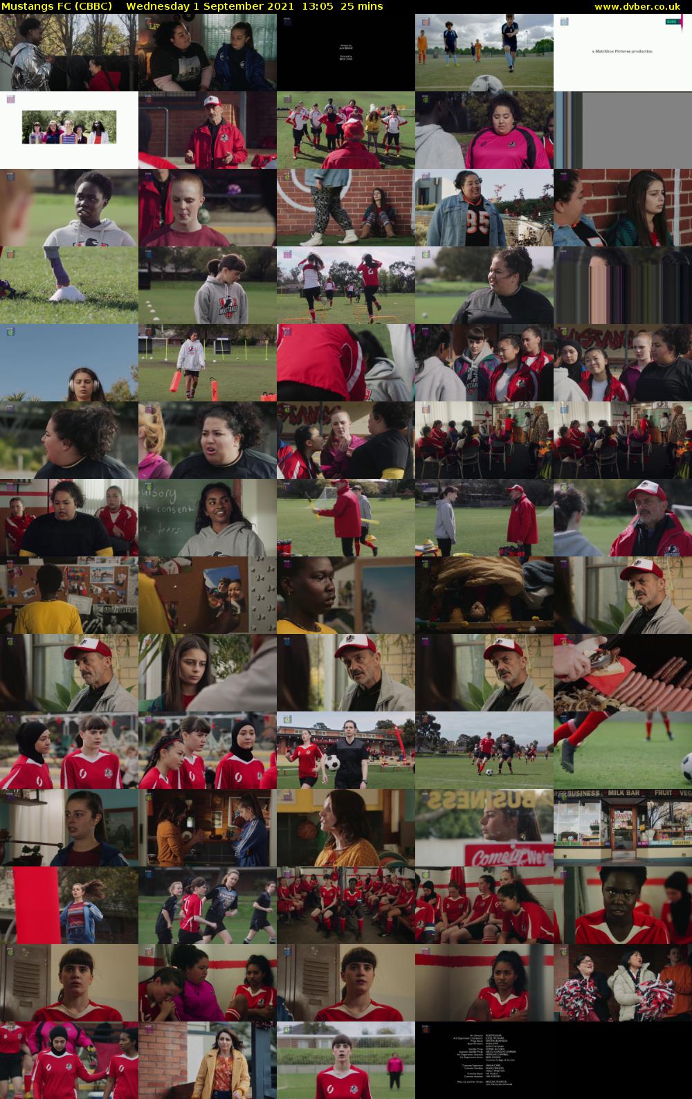 Mustangs FC (CBBC) Wednesday 1 September 2021 13:05 - 13:30