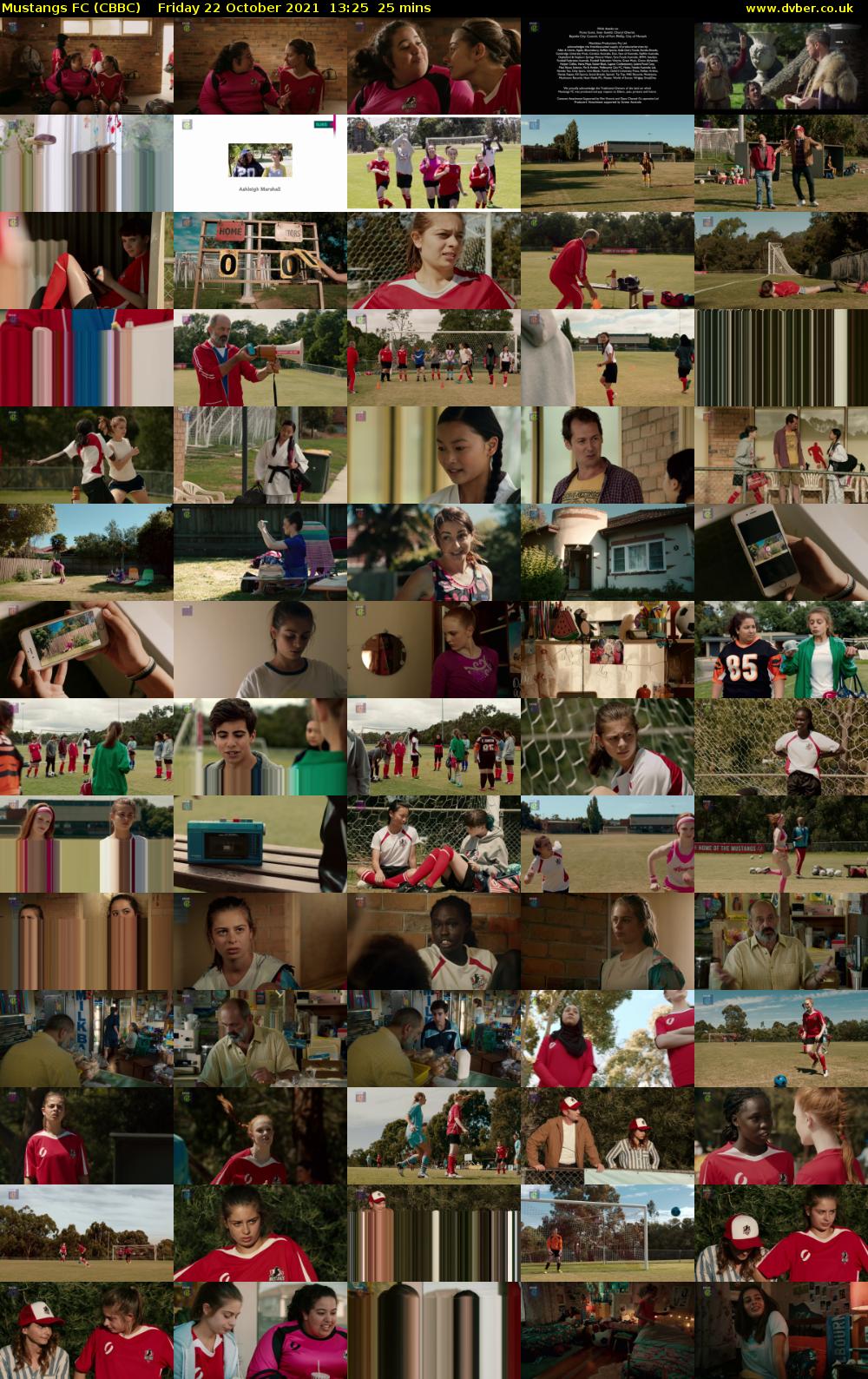 Mustangs FC (CBBC) Friday 22 October 2021 13:25 - 13:50