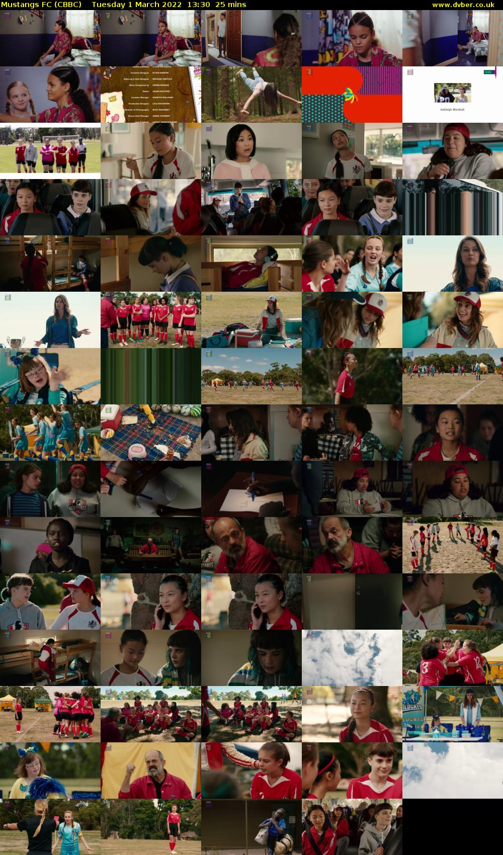 Mustangs FC (CBBC) Tuesday 1 March 2022 13:30 - 13:55