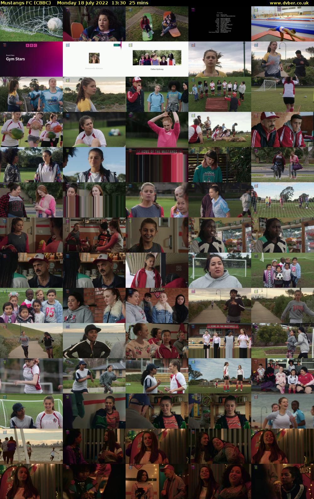 Mustangs FC (CBBC) Monday 18 July 2022 13:30 - 13:55