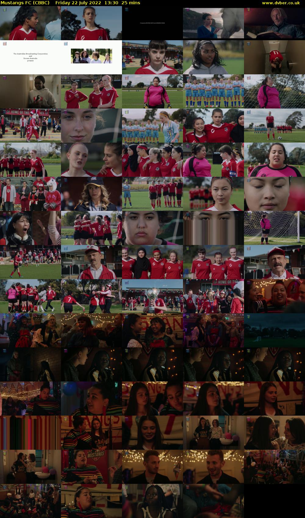Mustangs FC (CBBC) Friday 22 July 2022 13:30 - 13:55