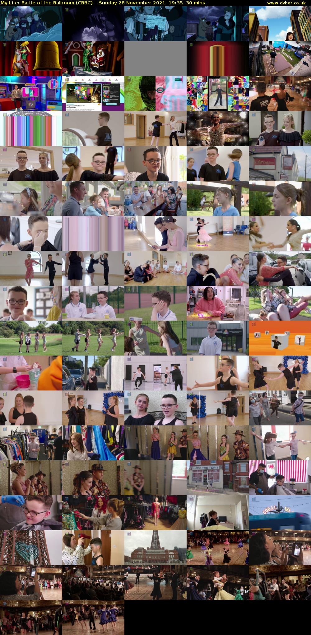 My Life: Battle of the Ballroom (CBBC) Sunday 28 November 2021 19:35 - 20:05