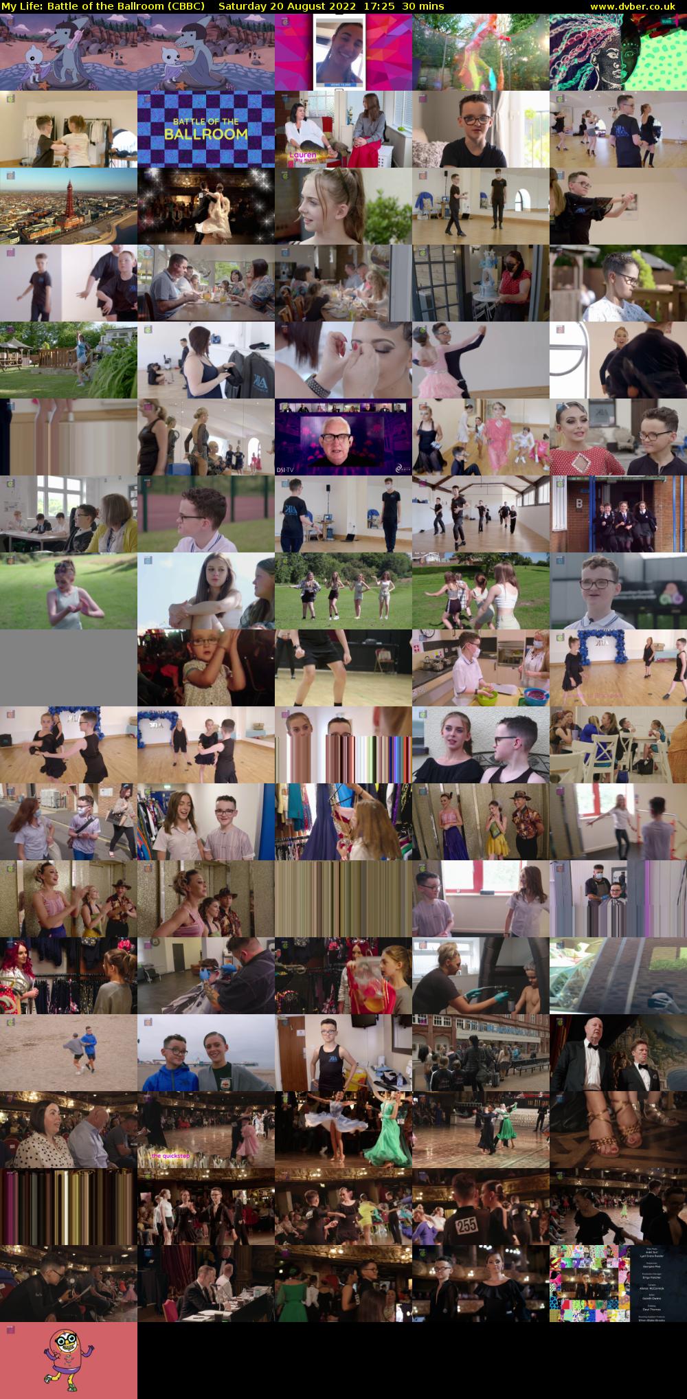My Life: Battle of the Ballroom (CBBC) Saturday 20 August 2022 17:25 - 17:55