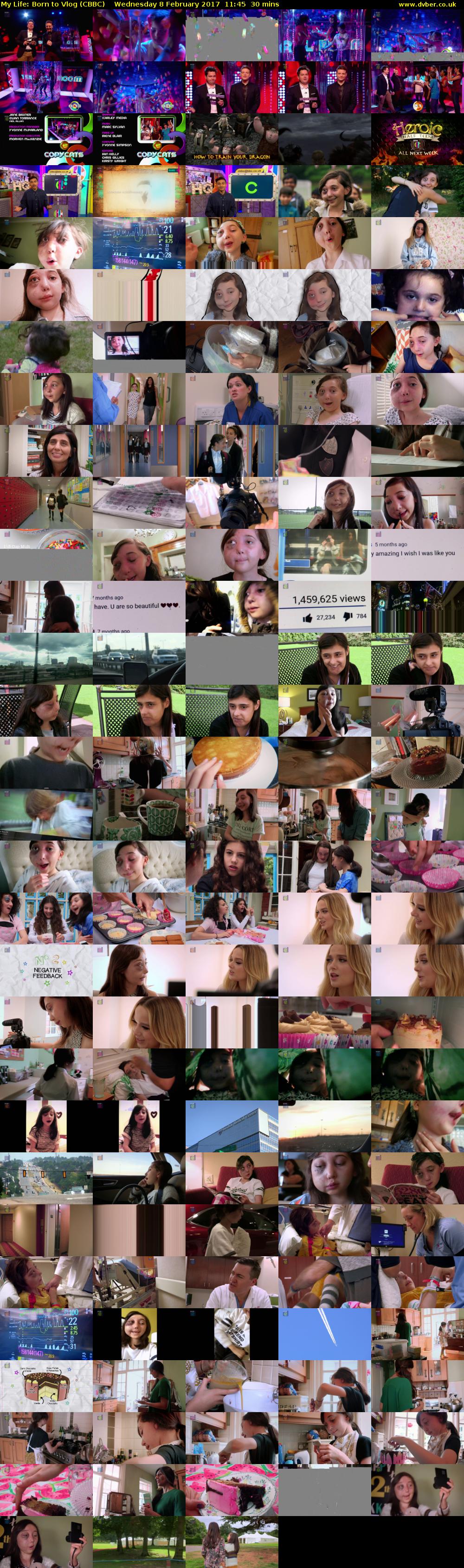 My Life: Born to Vlog (CBBC) Wednesday 8 February 2017 11:45 - 12:15