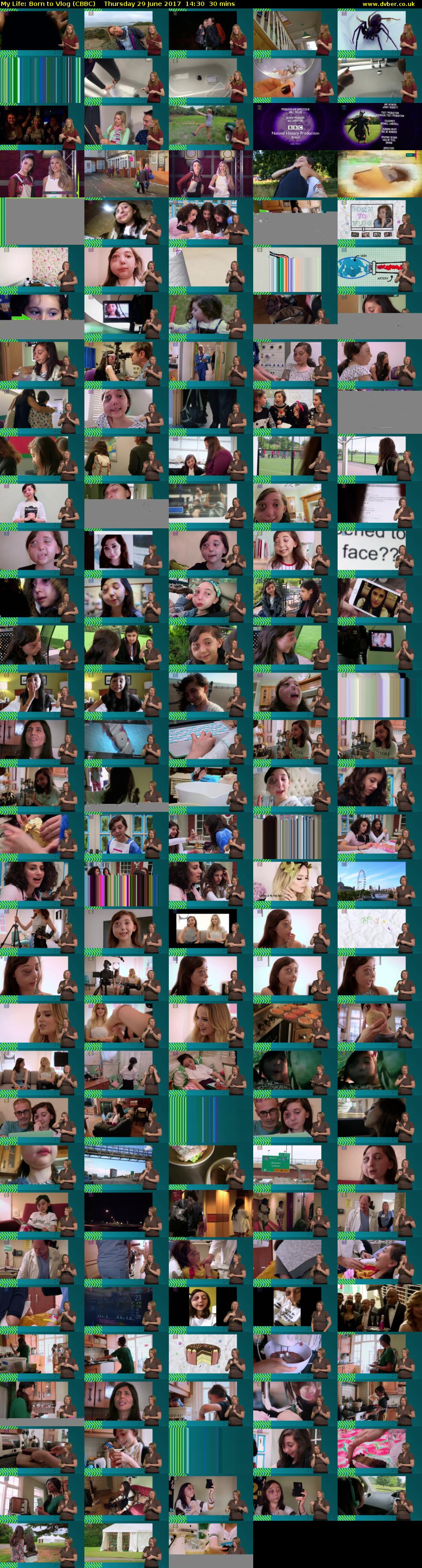 My Life: Born to Vlog (CBBC) Thursday 29 June 2017 14:30 - 15:00