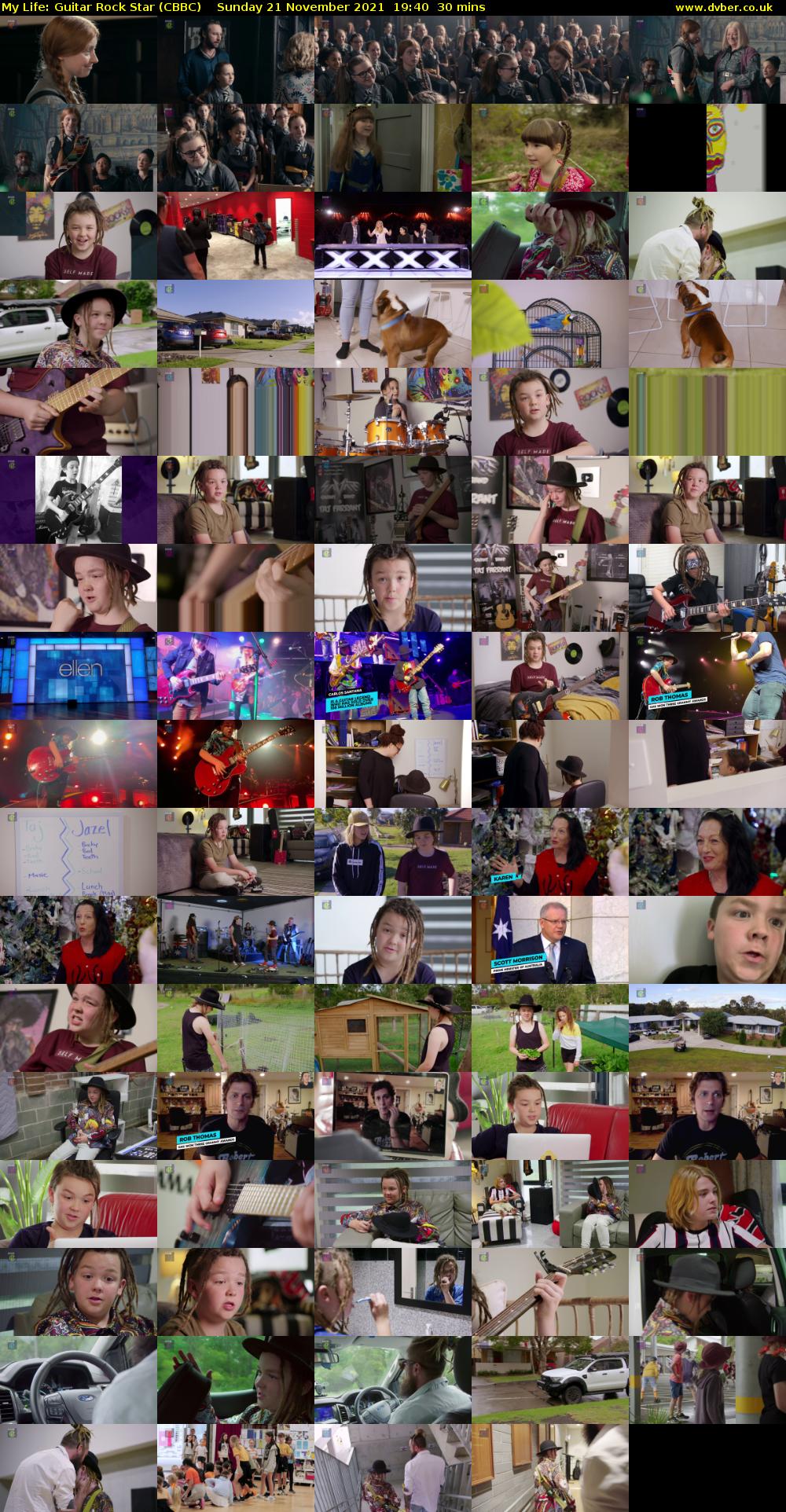 My Life: Guitar Rock Star (CBBC) Sunday 21 November 2021 19:40 - 20:10