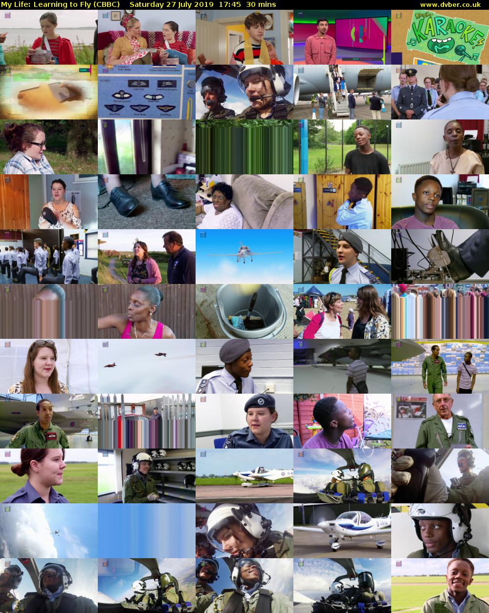 My Life: Learning to Fly (CBBC) Saturday 27 July 2019 17:45 - 18:15