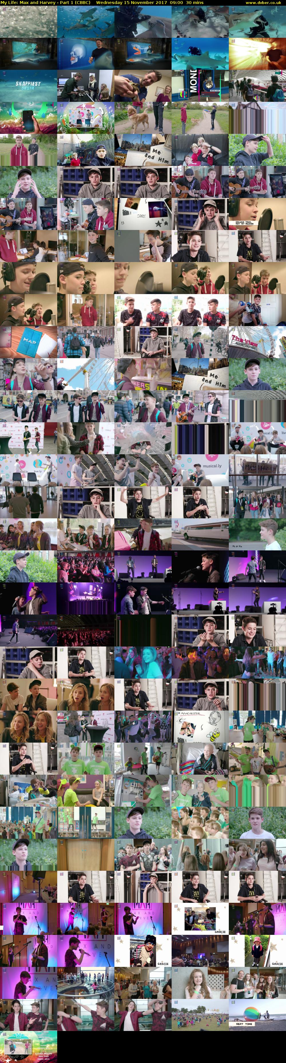 My Life: Max and Harvey - Part 1 (CBBC) Wednesday 15 November 2017 09:00 - 09:30