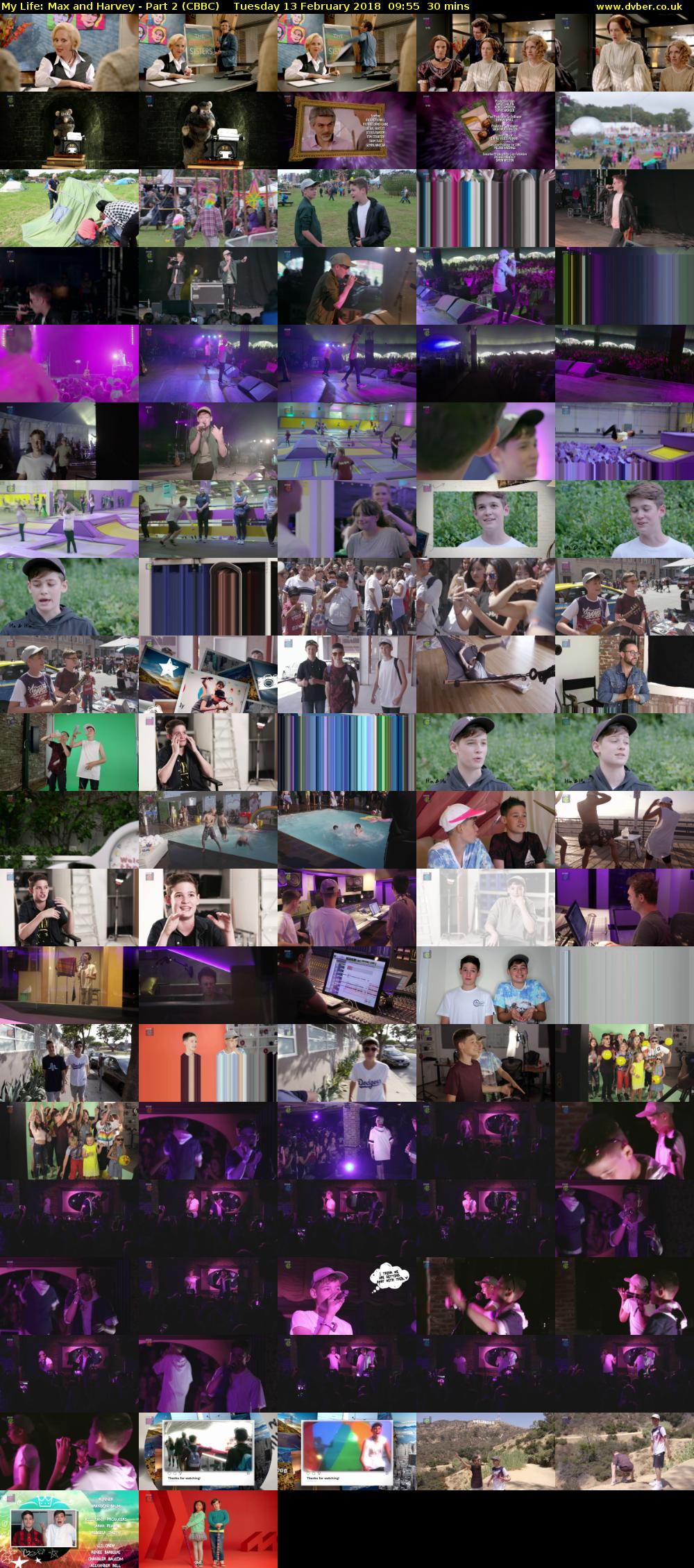 My Life: Max and Harvey - Part 2 (CBBC) Tuesday 13 February 2018 09:55 - 10:25