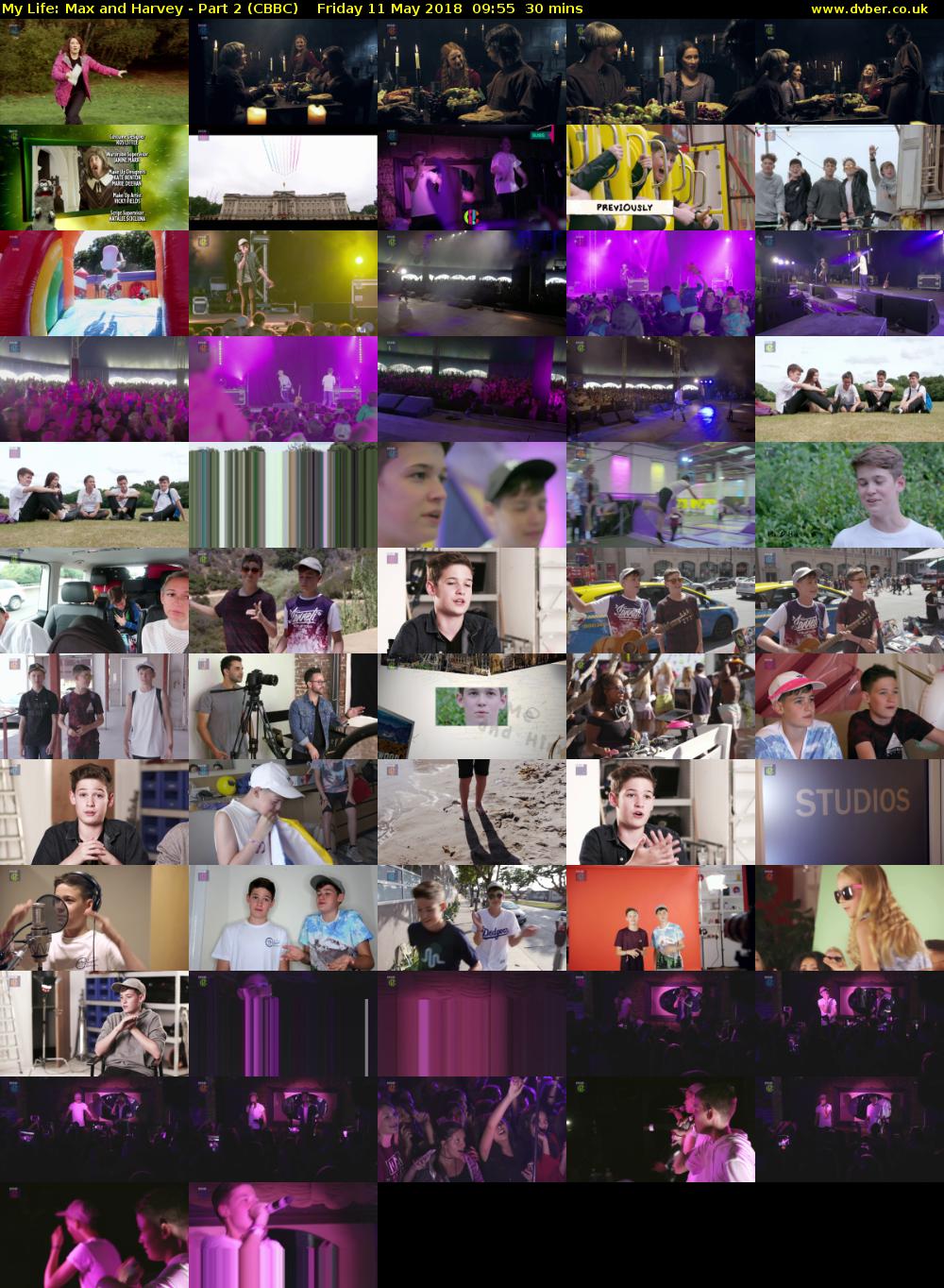 My Life: Max and Harvey - Part 2 (CBBC) Friday 11 May 2018 09:55 - 10:25