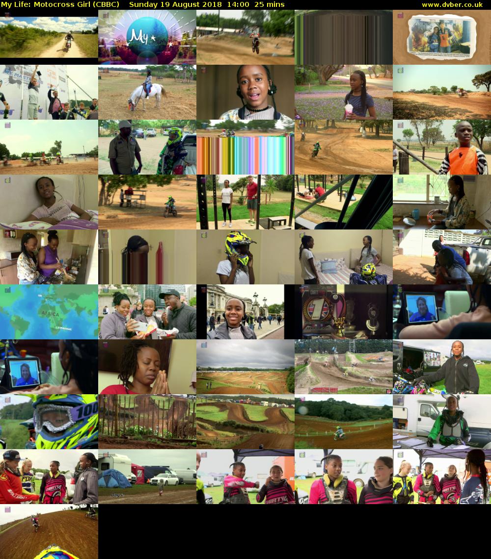 My Life: Motocross Girl (CBBC) Sunday 19 August 2018 14:00 - 14:25
