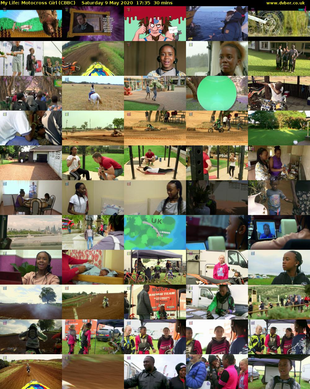 My Life: Motocross Girl (CBBC) Saturday 9 May 2020 17:35 - 18:05