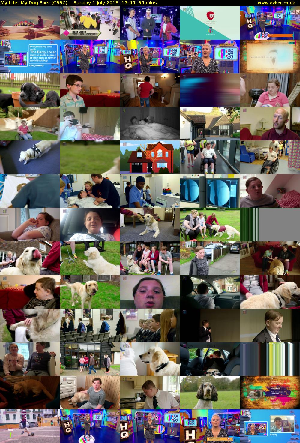 My Life: My Dog Ears (CBBC) Sunday 1 July 2018 17:45 - 18:20
