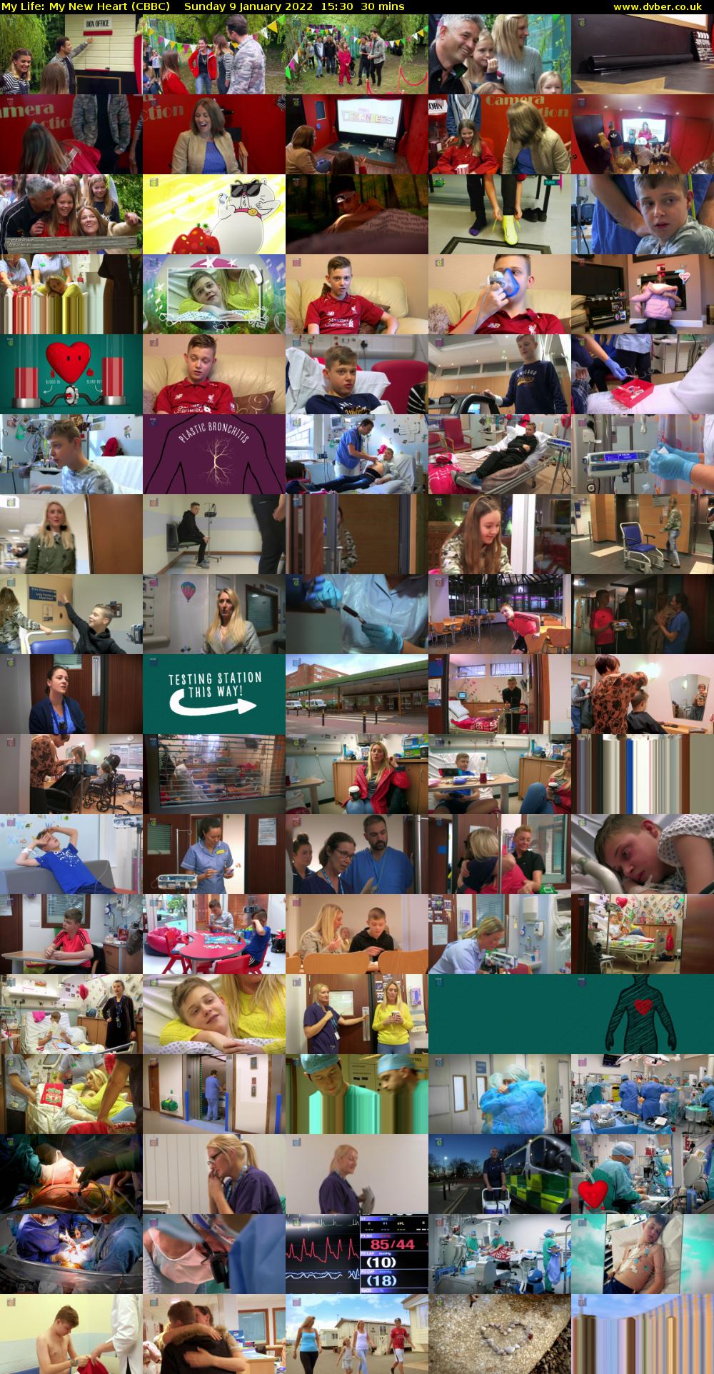 My Life: My New Heart (CBBC) Sunday 9 January 2022 15:30 - 16:00