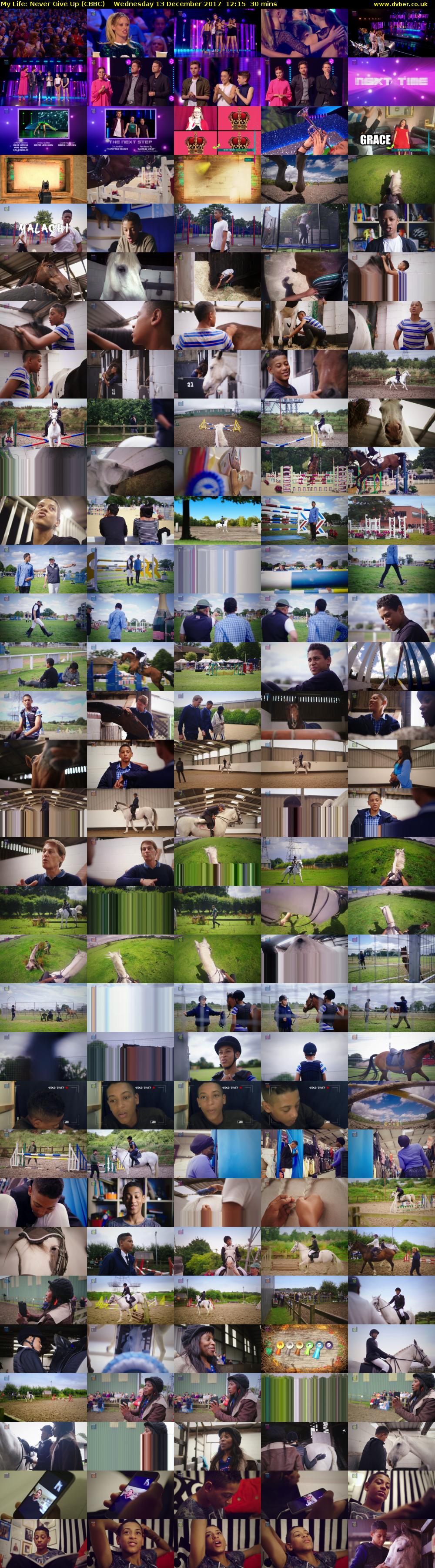 My Life: Never Give Up (CBBC) Wednesday 13 December 2017 12:15 - 12:45