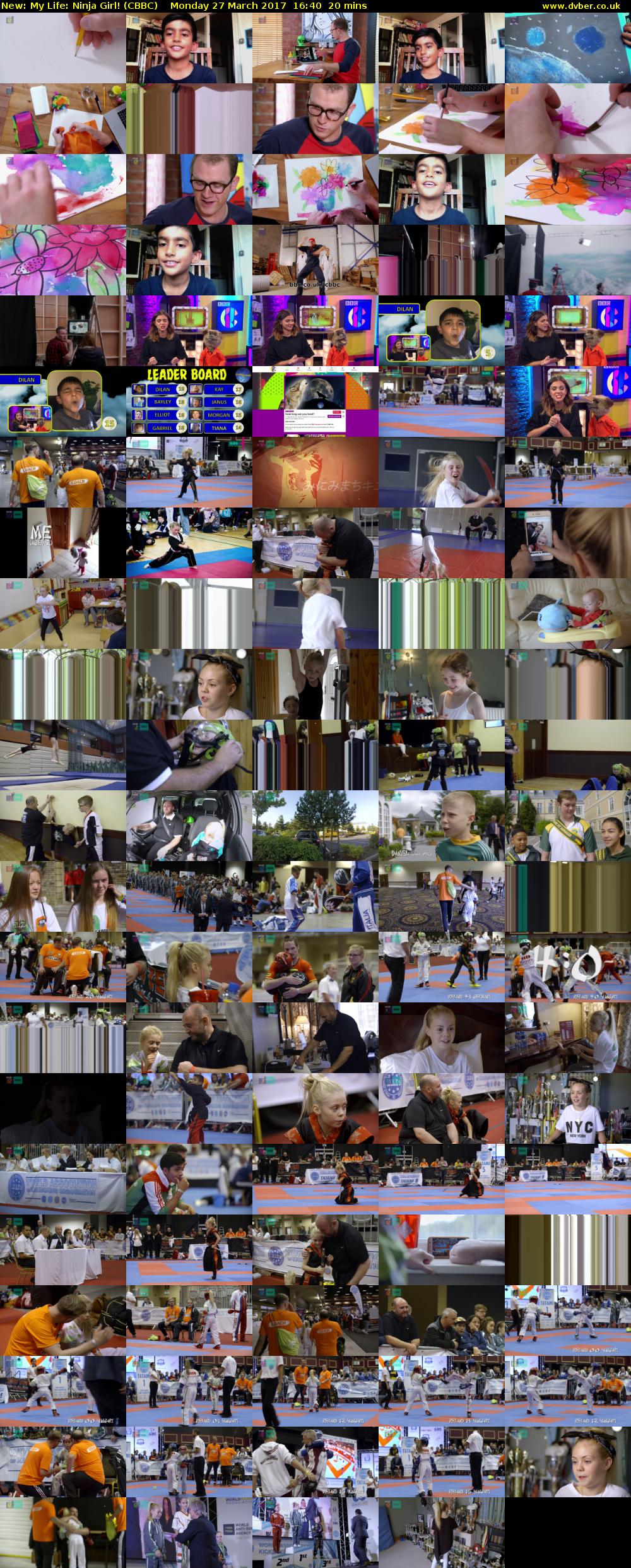 My Life: Ninja Girl! (CBBC) Monday 27 March 2017 16:40 - 17:00