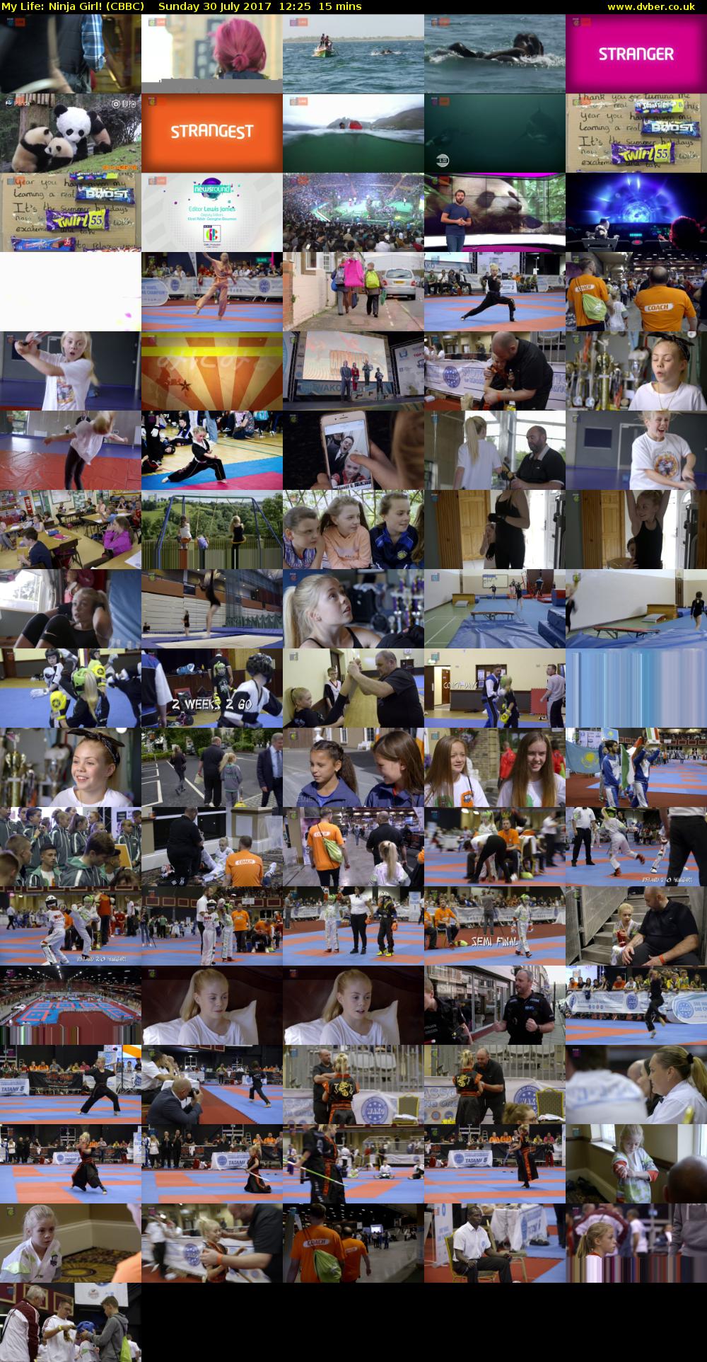 My Life: Ninja Girl! (CBBC) Sunday 30 July 2017 12:25 - 12:40