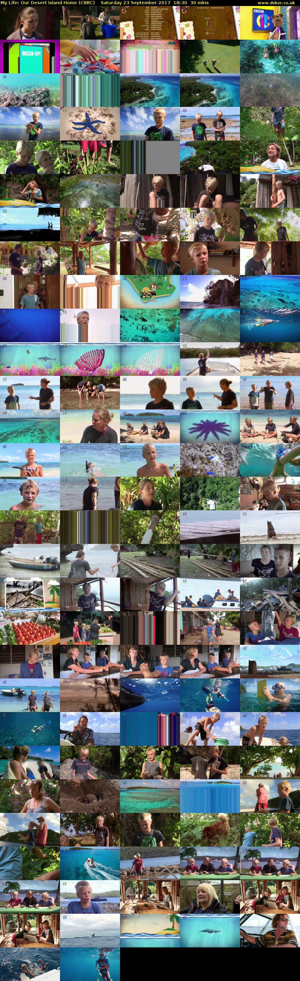 My Life: Our Desert Island Home (CBBC) Saturday 23 September 2017 18:30 - 19:00