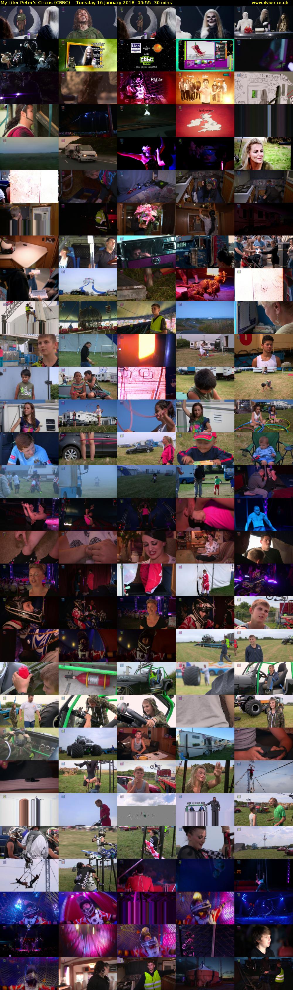 My Life: Peter's Circus (CBBC) Tuesday 16 January 2018 09:55 - 10:25