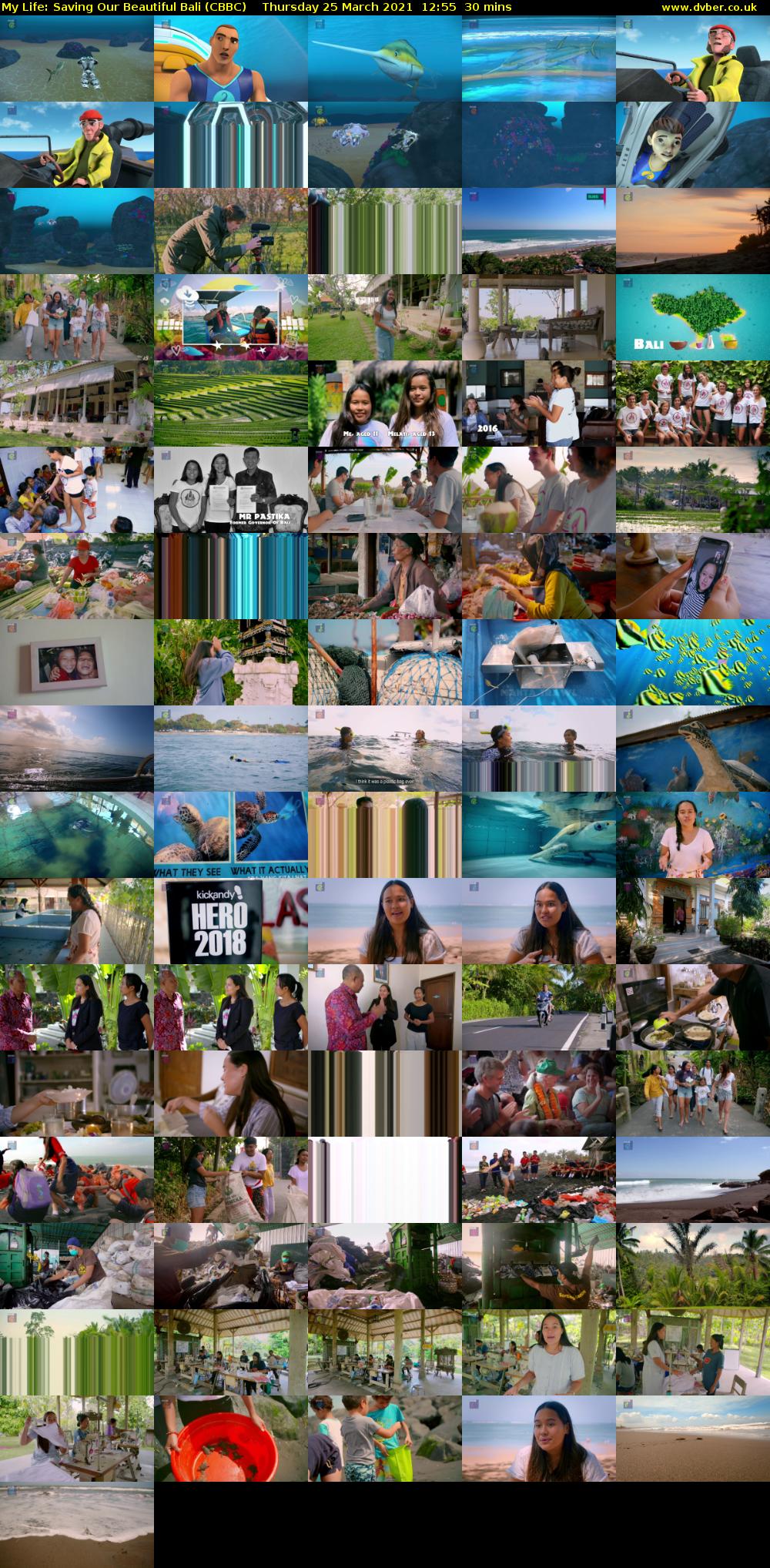 My Life: Saving Our Beautiful Bali (CBBC) Thursday 25 March 2021 12:55 - 13:25
