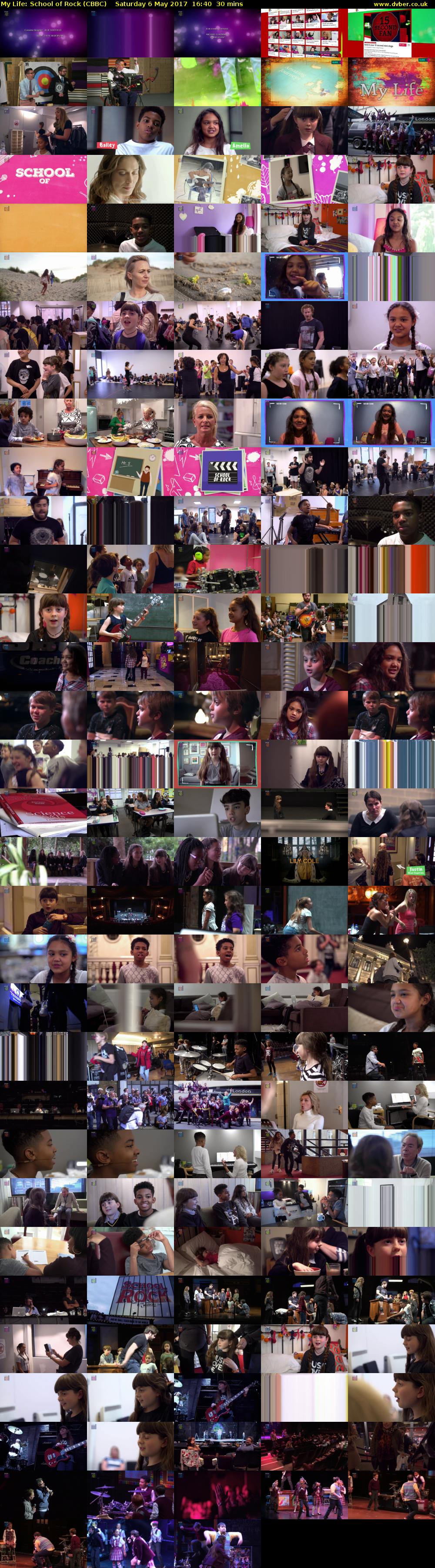 My Life: School of Rock (CBBC) Saturday 6 May 2017 16:40 - 17:10
