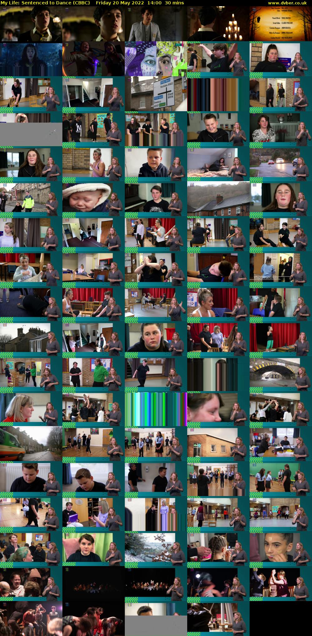 My Life: Sentenced to Dance (CBBC) Friday 20 May 2022 14:00 - 14:30