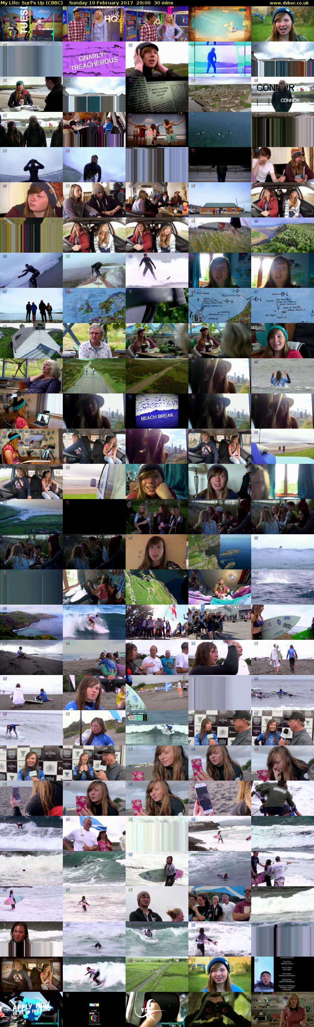 My Life: Surf's Up (CBBC) Sunday 19 February 2017 20:00 - 20:30