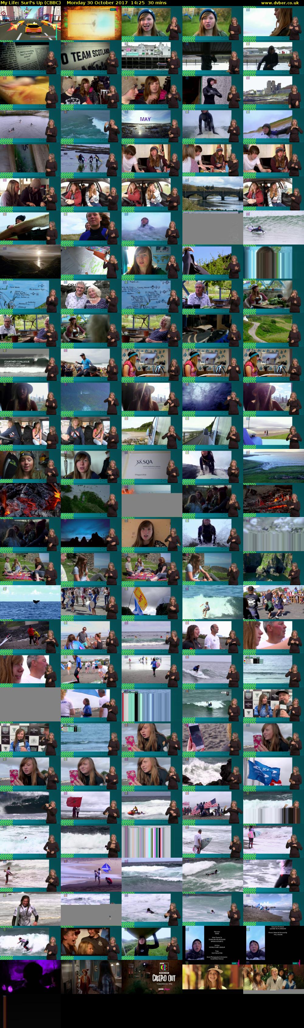 My Life: Surf's Up (CBBC) Monday 30 October 2017 14:25 - 14:55