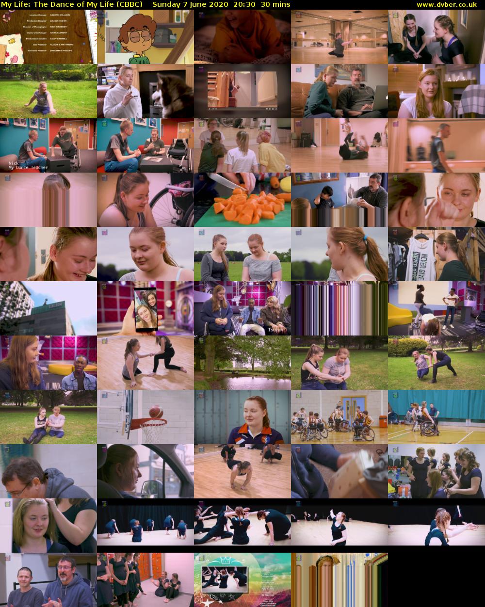 My Life: The Dance of My Life (CBBC) Sunday 7 June 2020 20:30 - 21:00