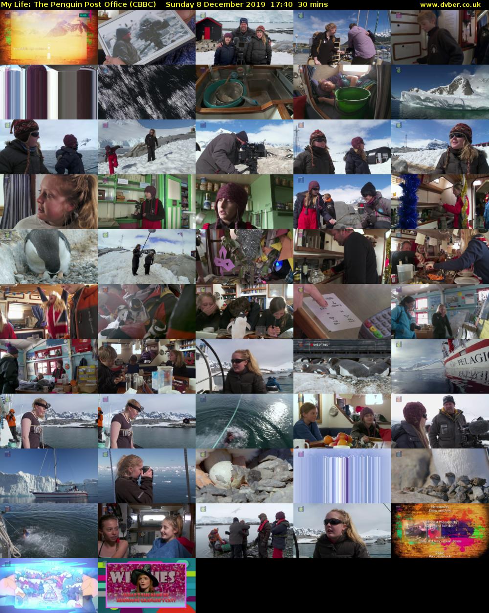 My Life: The Penguin Post Office (CBBC) Sunday 8 December 2019 17:40 - 18:10