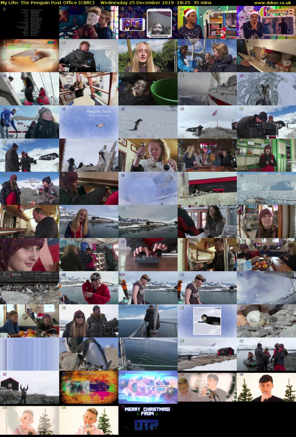 My Life: The Penguin Post Office (CBBC) Wednesday 25 December 2019 18:25 - 19:00