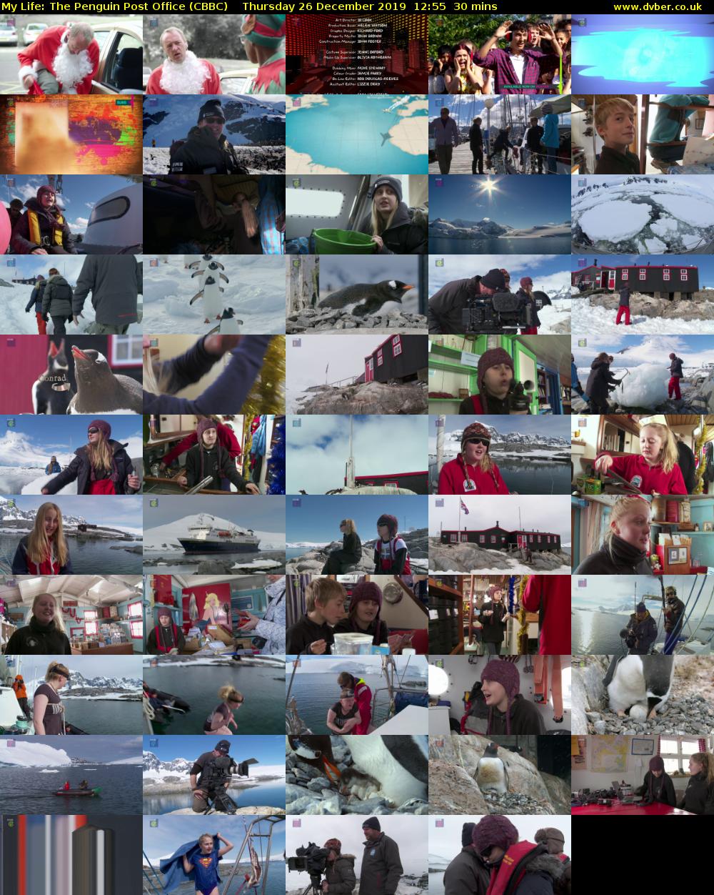 My Life: The Penguin Post Office (CBBC) Thursday 26 December 2019 12:55 - 13:25