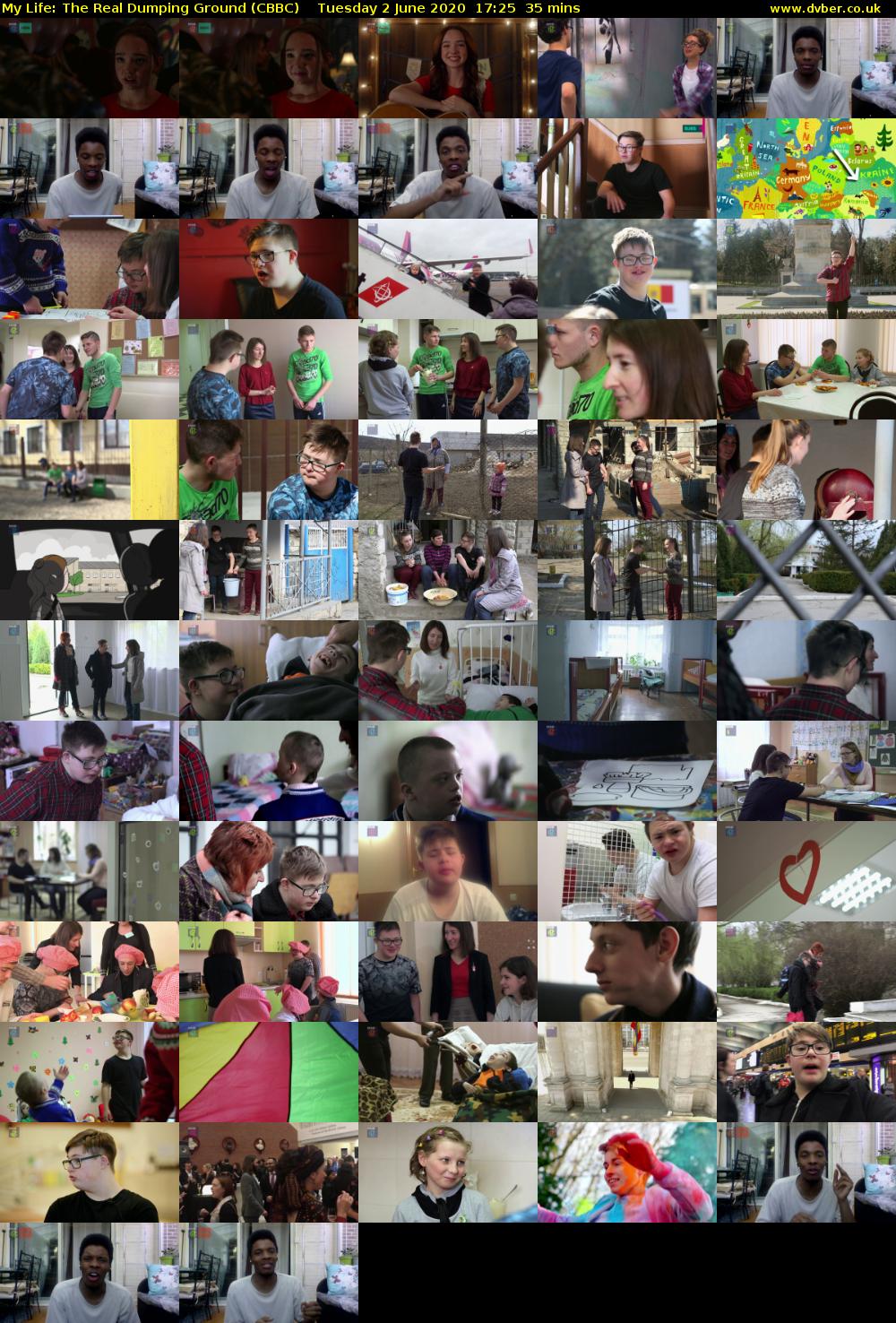 My Life: The Real Dumping Ground (CBBC) Tuesday 2 June 2020 17:25 - 18:00