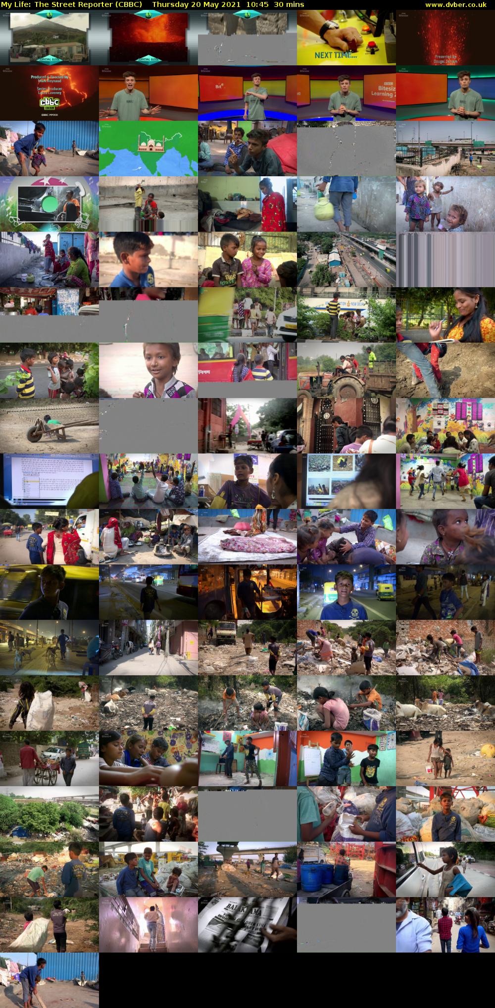 My Life: The Street Reporter (CBBC) Thursday 20 May 2021 10:45 - 11:15