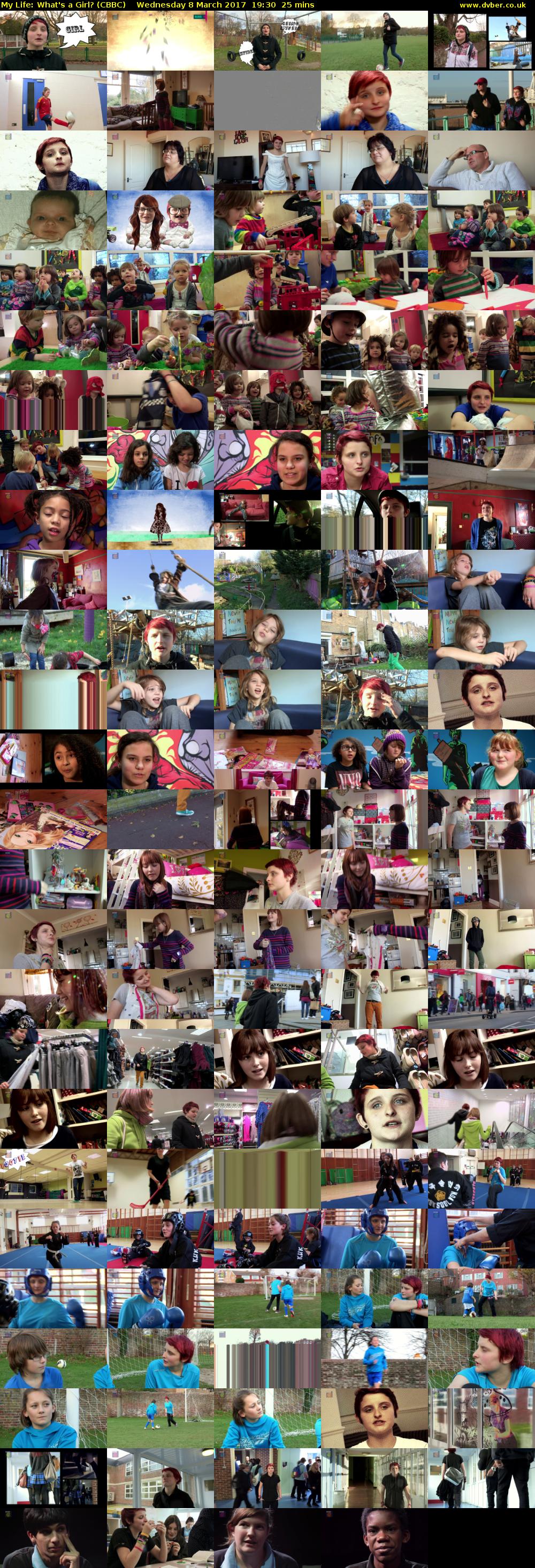 My Life: What's a Girl? (CBBC) Wednesday 8 March 2017 19:30 - 19:55