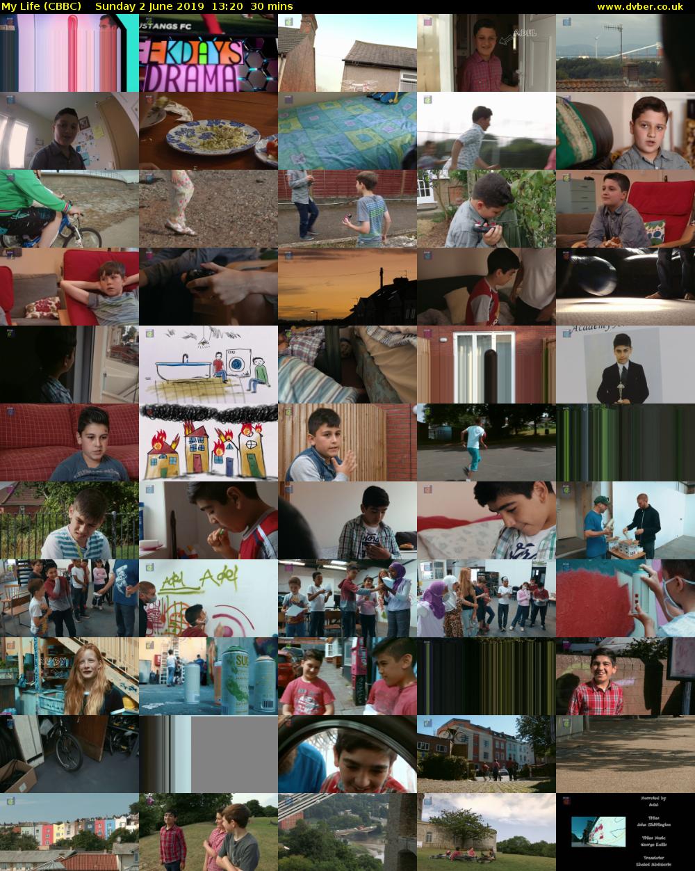 My Life (CBBC) Sunday 2 June 2019 13:20 - 13:50