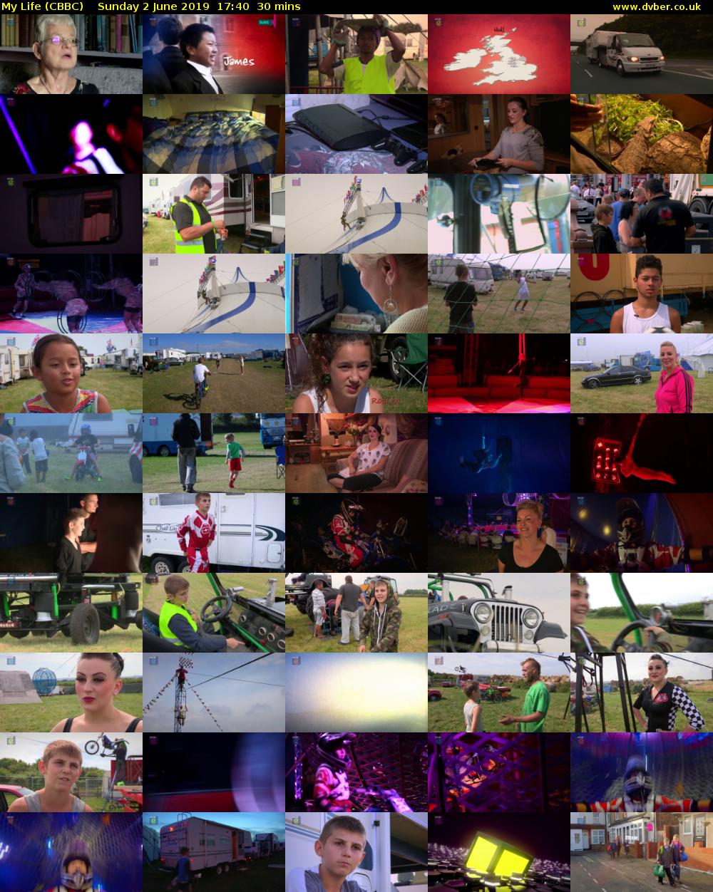 My Life (CBBC) Sunday 2 June 2019 17:40 - 18:10