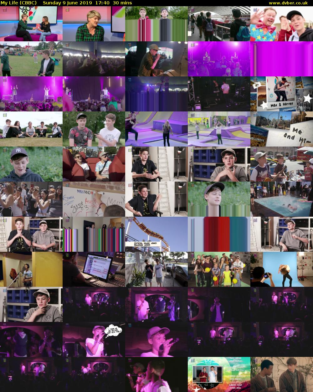 My Life (CBBC) Sunday 9 June 2019 17:40 - 18:10