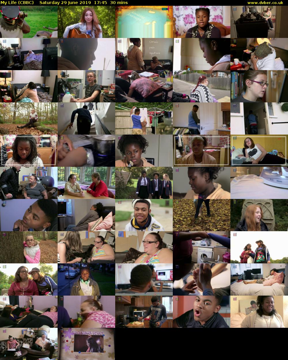 My Life (CBBC) Saturday 29 June 2019 17:45 - 18:15