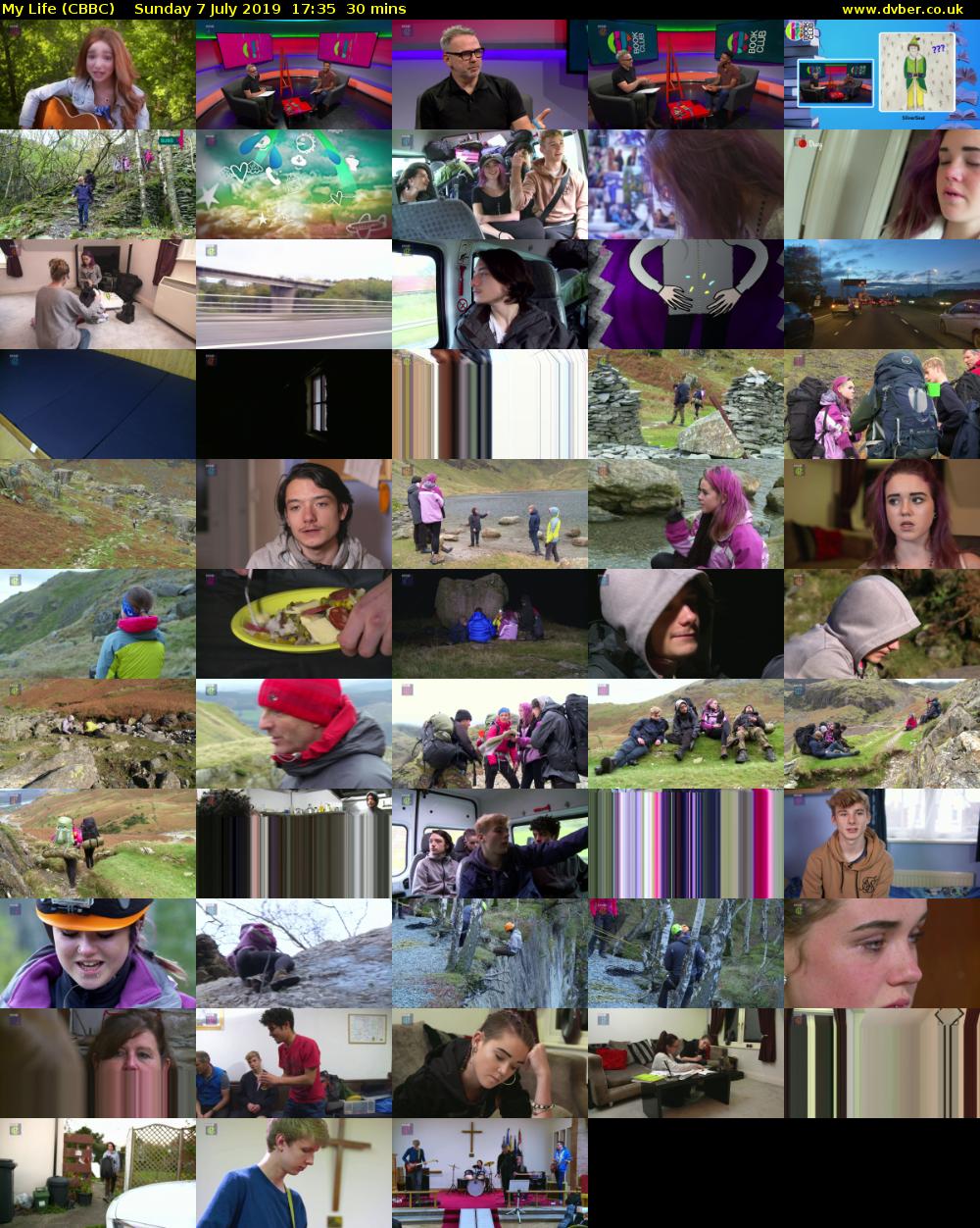 My Life (CBBC) Sunday 7 July 2019 17:35 - 18:05
