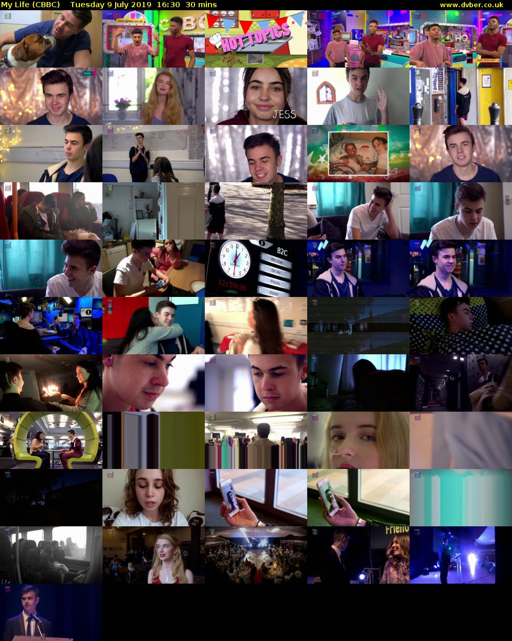 My Life (CBBC) Tuesday 9 July 2019 16:30 - 17:00