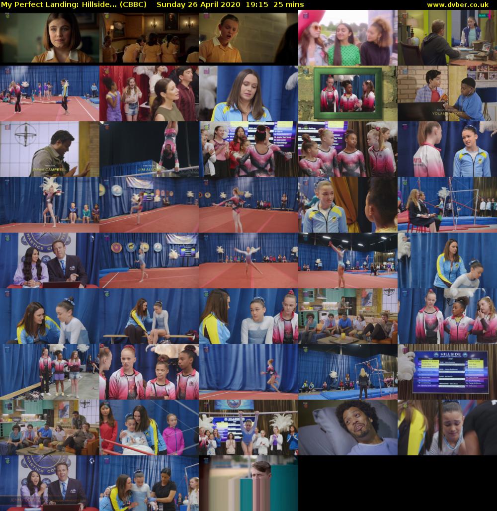 My Perfect Landing: Hillside... (CBBC) Sunday 26 April 2020 19:15 - 19:40